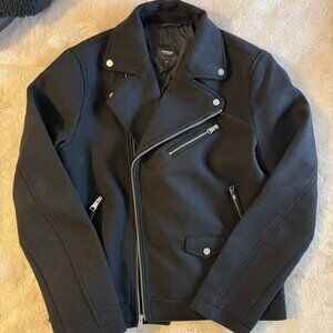 Military Wool Jacket Men's Black